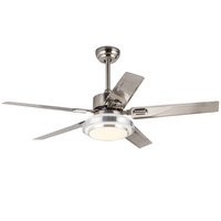 600 Mm Aluminium Blade Plafond Ventilator Importeurs 5 Blade Met Licht Voor Lage Plafonds Controle Plafond Ventilator Afstandsbediening Kit