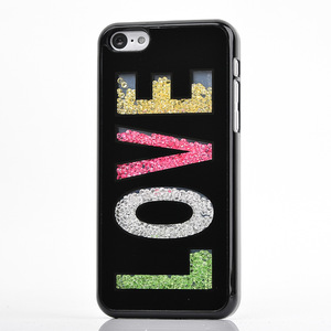 Al por mayor colorido cristal <span class=keywords><strong>brillo</strong></span> bicéntrico amor corazones caso <span class=keywords><strong>del</strong></span> <span class=keywords><strong>teléfono</strong></span> móvil para <span class=keywords><strong>el</strong></span> iPhone 6 6 más 5 5se - Product Image 5