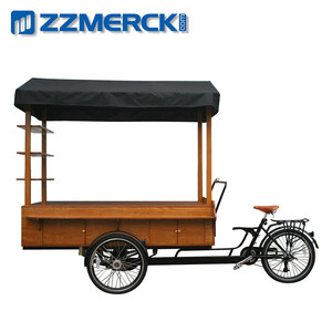El centro de Venta De Electricidad Móvil Bicicleta Carrito de Café para La Venta - Product Image 3