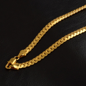Cadena de Oro Amarillo de 18K para Hombre y Mujer, 5mm*20 Pulgadas - Product Image 5