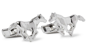 Gioielli di fascia alta forma di cavallo gemelli in argento <span class=keywords><strong>sterling</strong></span> - Product Image 2