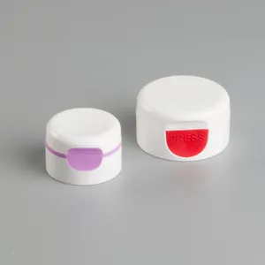 40mm und 50mm Soft Tube Press Flip Top Cap in zwei Farben