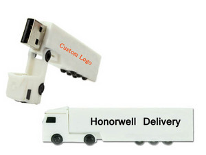 Chiavetta USB ad alta velocità con Design per camion Pendrive 8GB 16GB <span class=keywords><strong>Memory</strong></span> Stick 32gb Logo personalizzato - Product Image 2