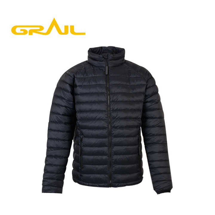 Manufactory Wholesale Classic Design Goose Ultralight Down Feather Bomber Jackets for Men