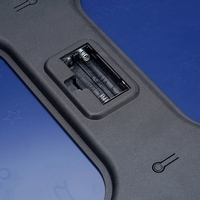 Báscula Digital de Baño de Alta Precisión con Capacidad Máxima de 180 kg, Funciona con Batería, Plataforma de Vidrio con Diseño de Patrón, Báscula para Pesar el Cuerpo