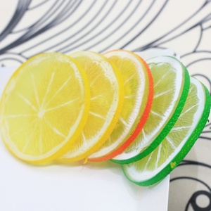 Fette <span class=keywords><strong>di</strong></span> <span class=keywords><strong>Limone</strong></span> in PVC Simulato, Decorazioni per Giardino e Asilo, Giocattoli Educativi per Bambini - Product Image 2
