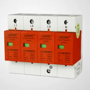 4P 100KA three phase surge protective device