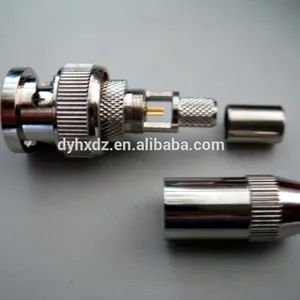 75 0hm BNC rf coaxial connector straight male for BNC 2.5c-2v
