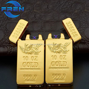 Gold Drachen Micro USB wiederauf ladbare Zigaretten anzünder benutzer definierte Logo andere Feuerzeuge & Rauch zubehör Business Gift - Product Image 2