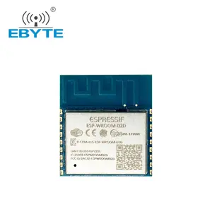 Ebyte ODM ESP-WROOM-02D 300m protocolli supportati 802.11 <span class=keywords><strong>b</strong></span>/<span class=keywords><strong>g</strong></span>/<span class=keywords><strong>n</strong></span> 20dBm 2.4GHz ESP8266 chip wireless modulo WIFI - Product Image 1