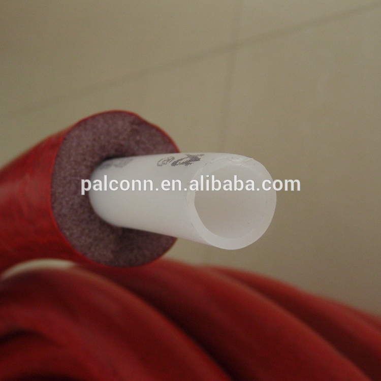 Предварительно Изолированная трубка pex красного и синего цвета