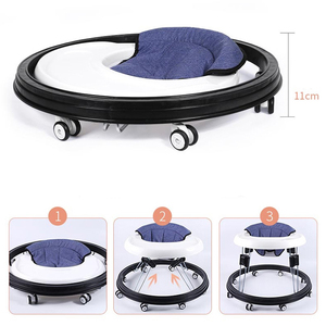 Fabrication de marcheurs pour bébés en Chine, vente en gros, <span class=keywords><strong>prix</strong></span> bas, marcheurs pour bébés simples avec ceinture de sécurité - Product Image 5