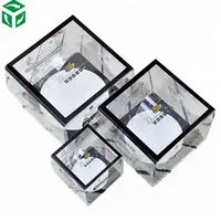 Box cheap packaging small wedding display clear plastic cake Yijianxing recyclable eco-friendly
