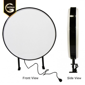 צורה עגולה קיר רכוב Led באר אור תיבת מסתובב פאב שלט מתכת פרופיל תיבת אור - Product Image 2