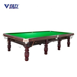 Table de billard de jeu internationale de haute qualité de 12 pieds Tournoi de 10 pieds 4.5cm Table de billard de billard en ardoise à vendre - Product Image 4
