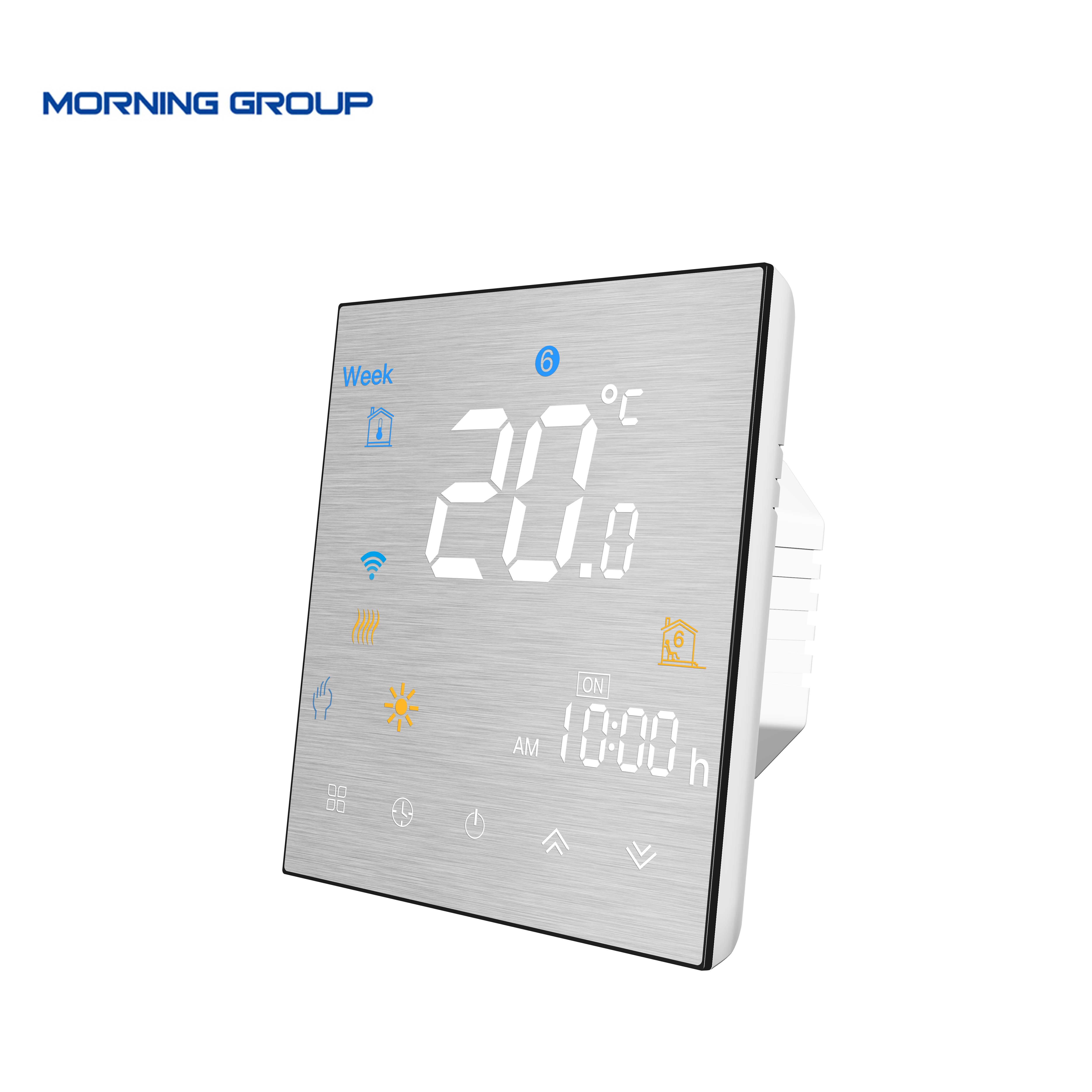 Умный программируемый термостат с Wi-Fi, контроллер температуры для водяного/газового котла, работает с Alexa Google Home