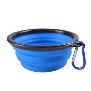 Safety Nontoxic Foldable Dog Bowl Outdoor Portable Dog Bowl