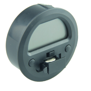 Termometer dan Kelembaban Digital Mini, Higrometer Bulat Kecil