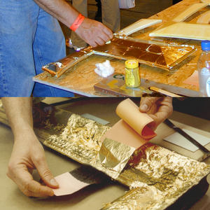 23 k Lembaran Emas Asli Gulungan 21 Meter Panjang Grosir Pabrik Cina Lembaran Emas Asli Asli dalam Bentuk Gulungan - Product Image 5