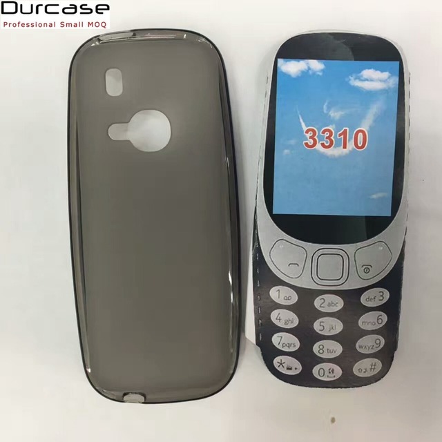 New 2017 Matte TPU Pudding Soft Silicone Gel Case for Nokia 3310 Phone Back Cover
