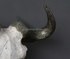 Resin Big Wholesale Cow <strong>Skull</strong> Wall Hanging <strong>Decoration</strong> - Product Image 4