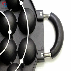 36CM Die-cast Iron Egg Fry <strong>Pan</strong> Non-stick Dutch <strong>Pancake</strong> <strong>Pan</strong> Waffle <strong>Pancake</strong> <strong>Pan</strong> - Product Image 2