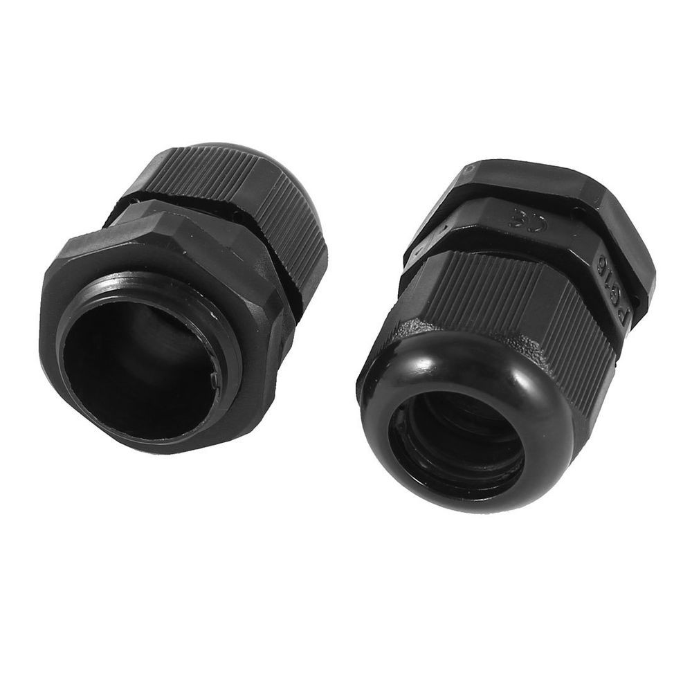 2/3/4/5/6 pin IP68 Cable de tornillo al aire libre impermeable macho y hembra eléctrica conector de alambre