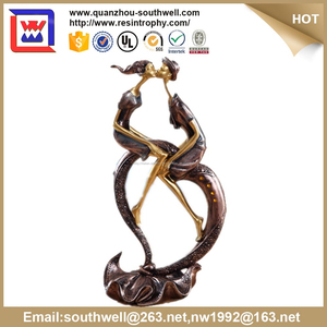 ingrosso abiti e amante del mestiere della resina statue amante amante e polyresin statue per la <span class=keywords><strong>vendita</strong></span> - Product Image 1
