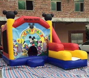 <span class=keywords><strong>Inflatable</strong></span> <span class=keywords><strong>Mickey</strong></span> <span class=keywords><strong>Mouse</strong></span> Bounce Công Viên Nhà Với <span class=keywords><strong>Slide</strong></span> - Product Image 2