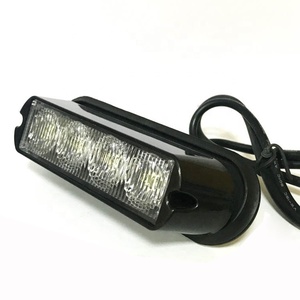 Đèn Led Tín Hiệu Cảnh Báo Giao Thông Màu Đỏ Xanh Dương Trắng Xanh Lá Cây Màu Hổ Phách 12V 24V 5.5 Inch 4 Bóng Led Nhấp Nháy Màu Cam An Ninh Cho Xe Hơi - Product Image 3