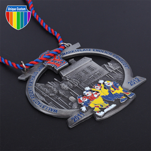 Nuevos productos calientes recompensa religiosa relé carreras medalla de recuerdo - Product Image 1