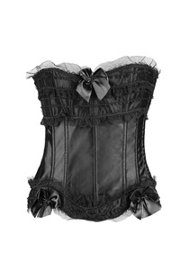 Bel corsetto rosa allacciatura per giovane donna quattro colori per la scelta - Product Image 5