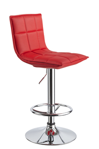 Tabouret <span class=keywords><strong>de</strong></span> <span class=keywords><strong>bar</strong></span> moderne en PU <span class=keywords><strong>noir</strong></span> avec tabouret <span class=keywords><strong>de</strong></span> <span class=keywords><strong>bar</strong></span> pivotant en chrome avec repose-pieds pour salle à manger intérieure et extérieure, tabourets <span class=keywords><strong>de</strong></span> <span class=keywords><strong>bar</strong></span> <span class=keywords><strong>de</strong></span> cuisine - Product Image 4
