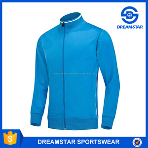 new Season Blue Long Sleeve Football Coat - Product Image 1