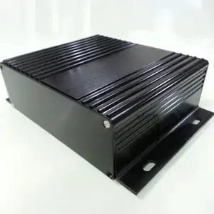 Electronic Shell Prototype Extruded Electronic Aluminum Enclosure/ Aluminum Extrusion Enclosure PCB Housing Box 104*28mm