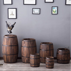 Baril décoratif <span class=keywords><strong>en</strong></span> <span class=keywords><strong>bois</strong></span> <span class=keywords><strong>de</strong></span> bière, un nouveau design original, offre spéciale - Product Image 2