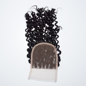 Grado 5A wholesale Lace closure virgen del pelo invisible en tres partes del encierro del cordón - Product Image 2