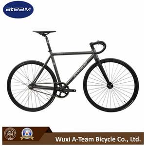 Vélo de route <span class=keywords><strong>Fixie</strong></span> de course <span class=keywords><strong>vintage</strong></span> 700c vélo de piste en alliage d'aluminium avec système de freinage en V Application Flatland - Product Image 4