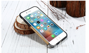 Nueva llegada alta resistencia madera caja del celular moda ligero sauve para iphone7 ipone7 plus - Product Image 4