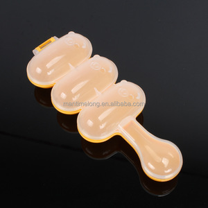 Moule à <span class=keywords><strong>Sushi</strong></span> en silicone, 3 petites boules de riz avec une cuillère shaker - Product Image 3