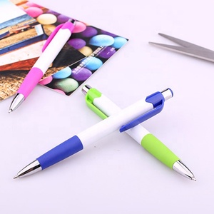 Articoli promozionali Cina unico disegno di trasporto del campione di plastica penna a sfera con logo stampato per copiatrice macchine - Product Image 4