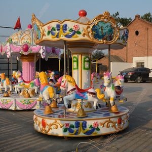 Manège à chevaux miniature pour parc d'attractions sur remorque - Product Image 5