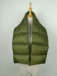 <strong>Nylon</strong> Fabric Down Puffer <strong>Scarf</strong> 18*110cm Down <strong>Shawl</strong> for Winter Wholesale