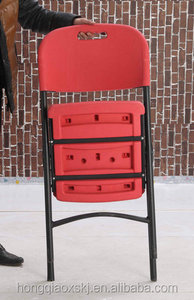 All'aperto per il tempo libero di colore rosso sedia <span class=keywords><strong>da</strong></span> <span class=keywords><strong>giardino</strong></span> casa <span class=keywords><strong>giardino</strong></span> pieghevole moderna sedia di plastica - Product Image 3