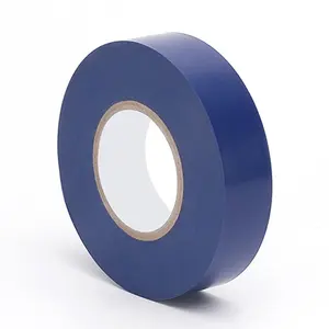 Fita adesiva elétrica isolante de pvc, cor azul