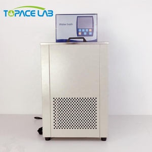 Enfriador de agua a escala de laboratorio listo para enviar, buena función, refrigerado por agua para destilación de trayectoria corta, bomba de nueva condición, núcleo de Motor de 220V - Product Image 1