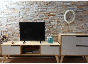 Pannello Decorativo <span class=keywords><strong>in</strong></span> <span class=keywords><strong>Pietra</strong></span> Naturale Impilata per Rivestimento Murale - Product Image 6