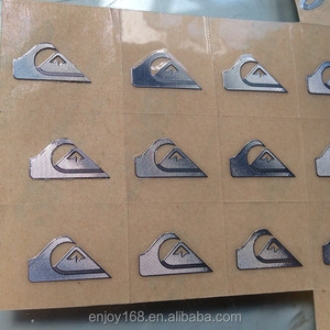 Logo personalizzato 3d etichette in rilievo decalcomanie adesivi metallici impermeabile Anti Radar adesivo in metallo adesivi in metallo per trasferimento di fogli - Product Image 4