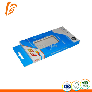 Bán Lẻ Hàng Loạt Giấy Điện Thoại Di Động Case <span class=keywords><strong>Box</strong></span> Biểu Tượng Tùy Chỉnh In Hanger Điện Thoại Di Động Pin Hộp Đóng Gói Với Cửa Sổ - Product Image 3