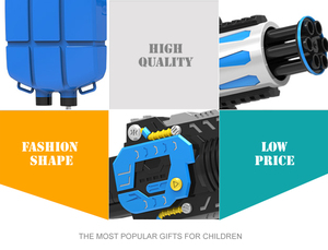 Chàng Trai Màu Xanh Công Suất Lớn Ba Lô Súng Nước Cho Trò Chơi Bắn Súng Carnival - Product Image 3